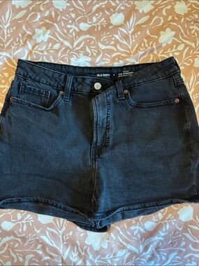 Old Navy Black Denim Jean Shorts